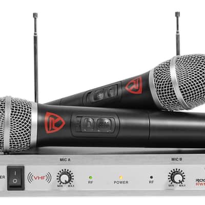 NYC Acoustics X-Tower Bluetooth Karaoke Machine System w/LED's+(2) Wireless Mics image 22
