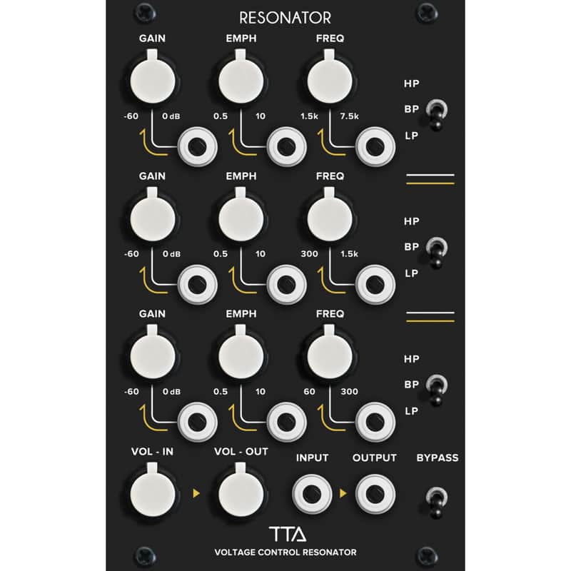 Tiptop Audio Resonator - Filter Modular Synthesizer image 1