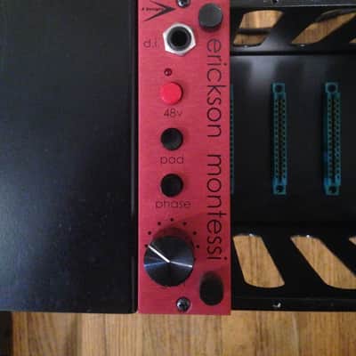 Brent Averill (BAE) 500-Series Rack & A-Designs EM Red Preamp image 4