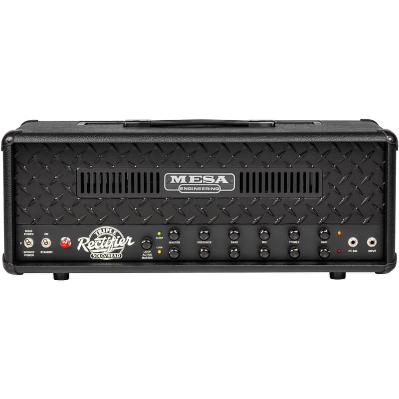 Mesa Boogie 90s Triple Rectifier Solo Head Reissue 2-Channel 150-Watt Guitar Amp Head image 1