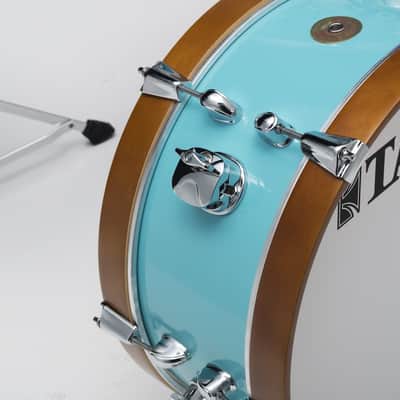 Tama LJK28S-AQB Club-Jam Mini Shell Kit 2 pcs - Aqua Blue/Chrome HW image 7