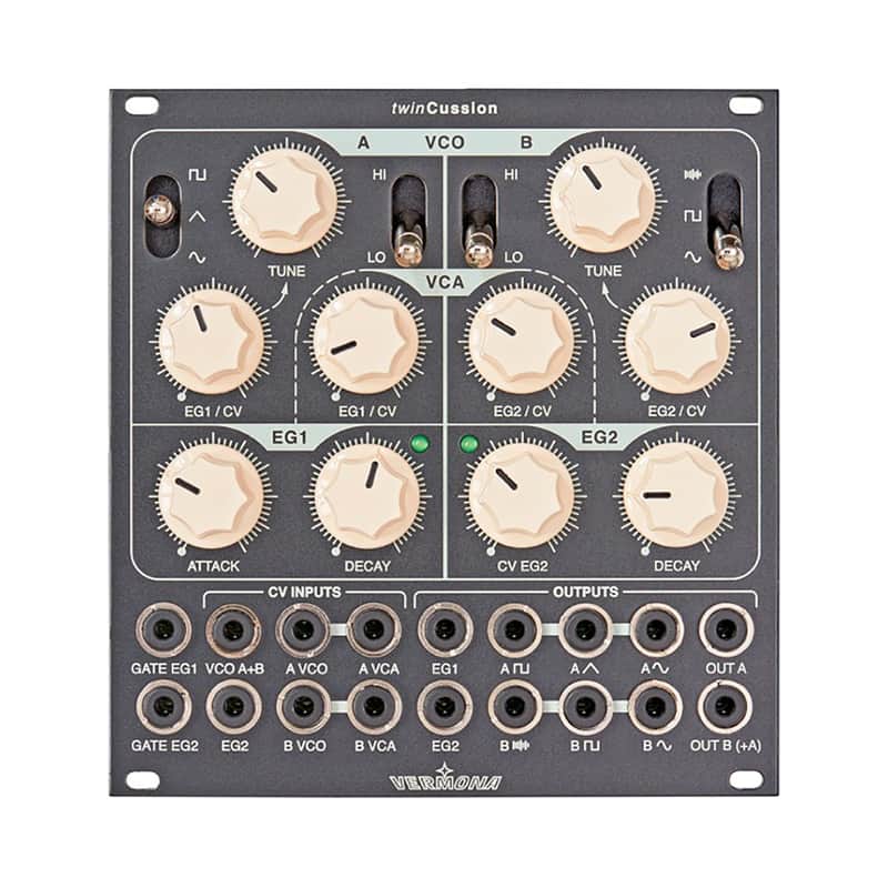 Vermona Modular TwinCussion Eurorack Drum Module image 1