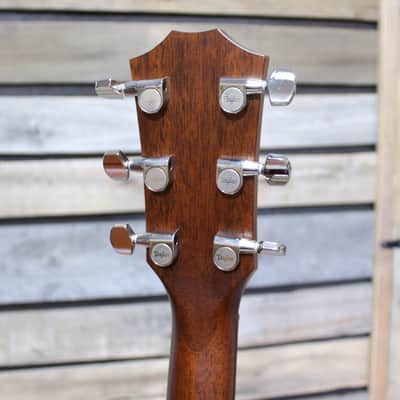 Used (2021) Taylor Builder's Edition 517 Left-Handed Acoustic Guitar with Western Floral Hardshell Case image 6