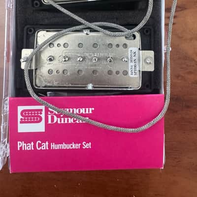 Seymour Duncan Phat Cat P-90 Set (SPH90) Nickel, Neck & Bridge image 2