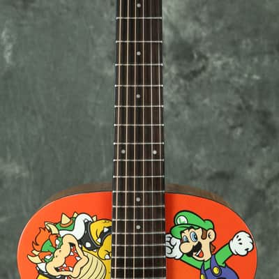 ARIA ARIA-151SM SUPER MARIO Mini Acoustic Guitar Body Mini | Reverb