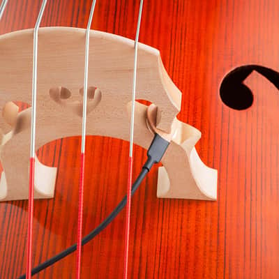 Kna DB-1 | Portable Piezo Wing-Slot Pickup and Jack for Upright/Double Bass image 5