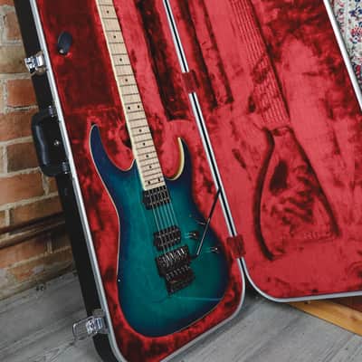 Ibanez RG652AHM Prestige - Nebula Green Burst image 11