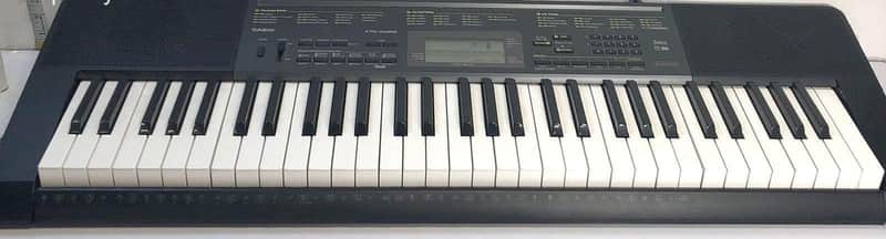 Casio CTK-2080 Portable 61 Full Size Touch Sensative Key Electronic Piano Keyboard Synthesizer USB MIDI w AC cord "Keyed Excellence" image 1