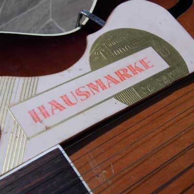 rare vintage VOSS archtop Jazz F-hole GUITAR GIMA Gitarre Germany 1960 image 19