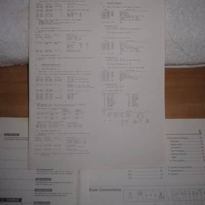 1984 owners manual Roland JUNO 106 synth synthesizer guide instruction brochure image 6