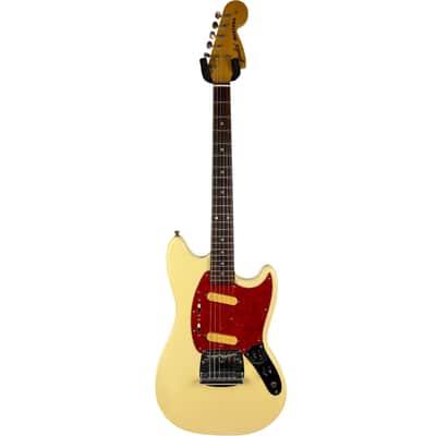 Fender Japan 69 Reissue Mustang 1995-1996 - Vintage White image 3