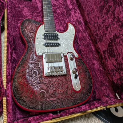 Dean Zelinsky Dellatera Engraved Red Wine Paisley, 2017 - Red Wine image 1