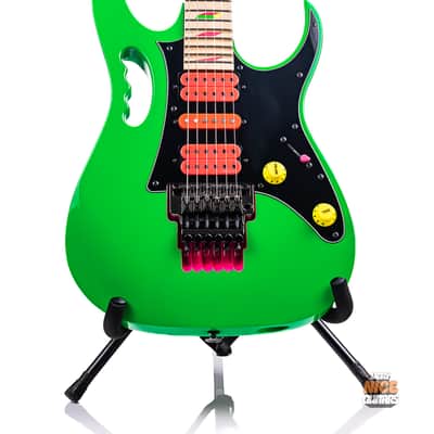 Ibanez JEM777 30th Anniversary Steve Vai - Loch Ness Green image 2