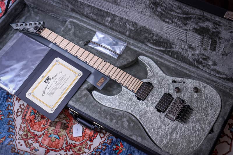 ESP MIJ Original MII CTM FR/M Limited Edition "Liquid Metal Silver + Maple" (2024) image 1
