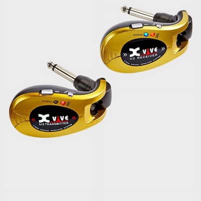 Xvive Audio U2 Digital Wireless System 2.4 GHz for Guitars-Red/Black image 3