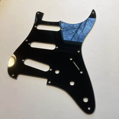 Black 3 Ply Stevie Ray Vaughan SRV Stratocaster Pickguard/Backplate Set Made In USA image 5
