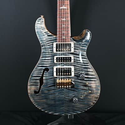PRS 40th Anniversary Special Semi-Hollow Limited Edition Faded Whale Blue (Natural Back) #755 image 2