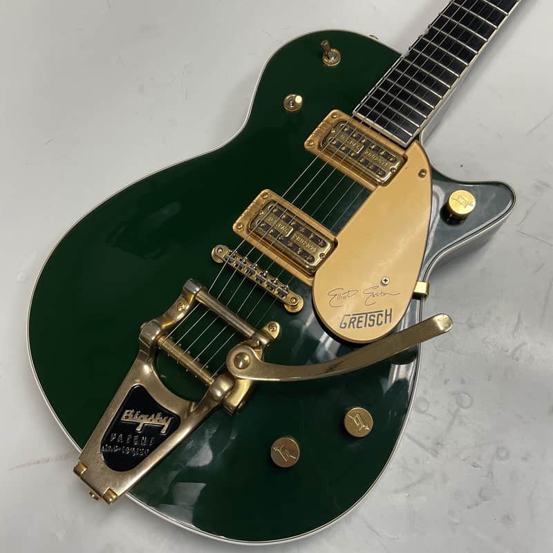 Gretsch MIJ G6128TEE Elliot Easton with Bigsby 2002 - Cadillac Green image 1