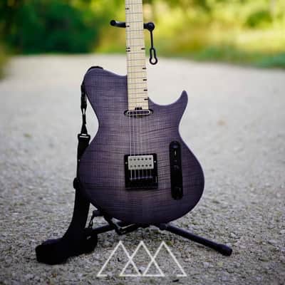 Vergnaud Bariton Djent'o'Caster 2020 (Grey Smoke Purple) image 11