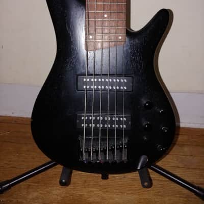 Ibanez SR306EBWK 6 String Electric Bass Weathered Black image 6
