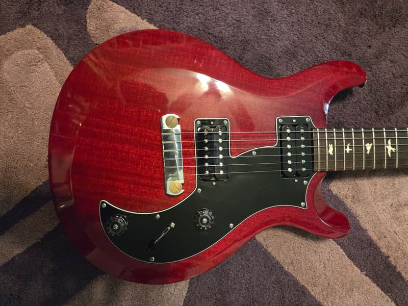 PRS S2 Mira with Birds Inlay 2013 - 2016 - Vintage Cherry image 1