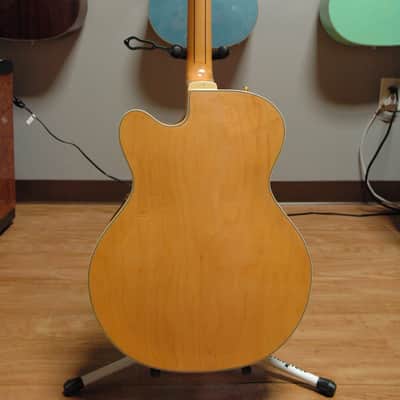 Washburn J-6 Hollow Body Natural Finish image 7