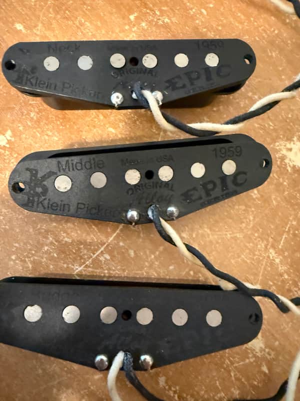 Klein Epic 59 Stratocaster Pickups image 1