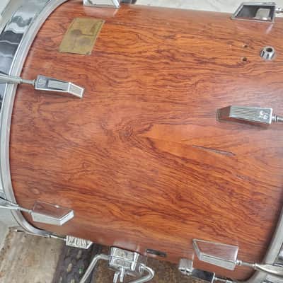Sonor Signature Series 20 inch bass drum 1980s 1990s - Bubinga image 6