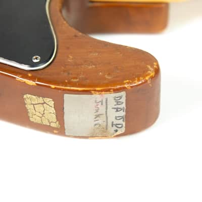 Fender Mocha Telecaster Deluxe Electric Guitar Owned by Sonic Youth image 9