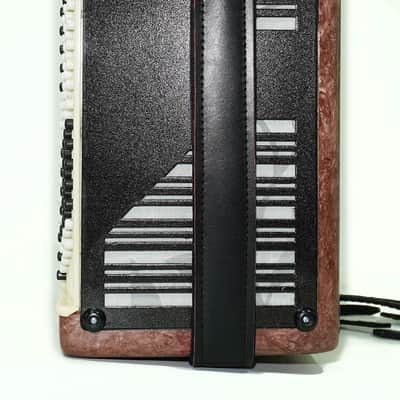 Russian Bayan Etude, Tula Button Accordion, Vintage Accordion, Original Bayan, with New Straps Case 2354, Rich Wonderful Sound! Folk Accordion Instrument image 7