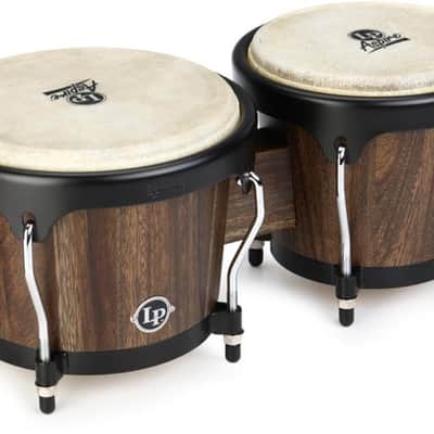 Latin Percussion Aspire Jamjuree Wood Bongos - Natural image 2