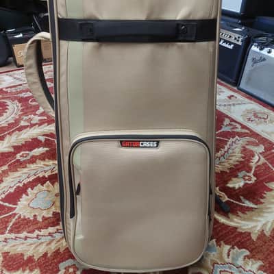 Gator Icon Series Bass Gig Bag - Khaki w/ Weather Resistant Cover (USED) image 3