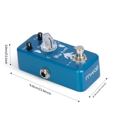 Big Fott Fuzz Guitar Effect Pedal Classic Fuzz Mini Pedal True Bypass,price include the import duty to US buyer image 5