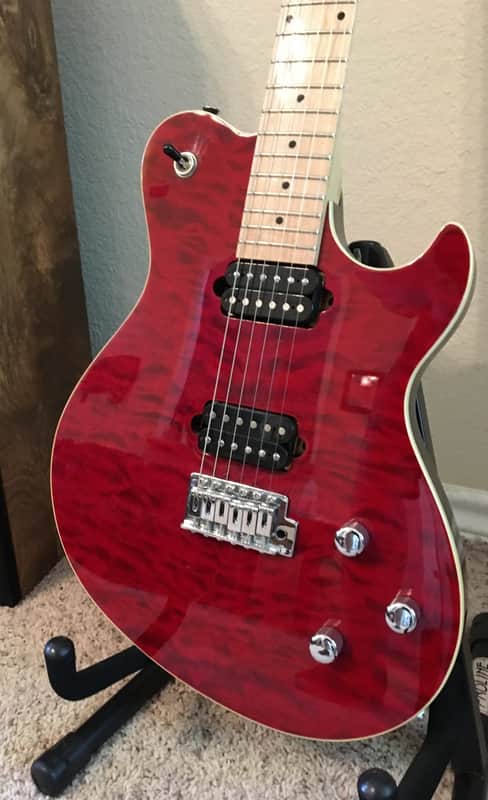 Samick Greg Bennett FastBack 2007 Flamed Red Maple Looks and Plays