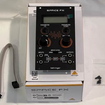 Behringer Space FX Eurorack Module 2023 - Present - Black image 1