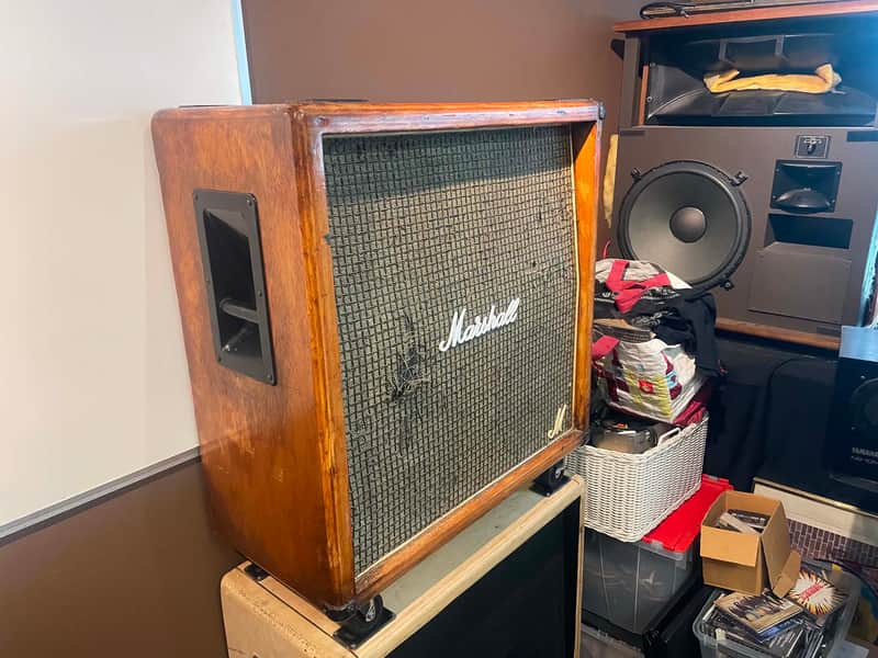Marshall 4x12 M series 1970's - wood image 1