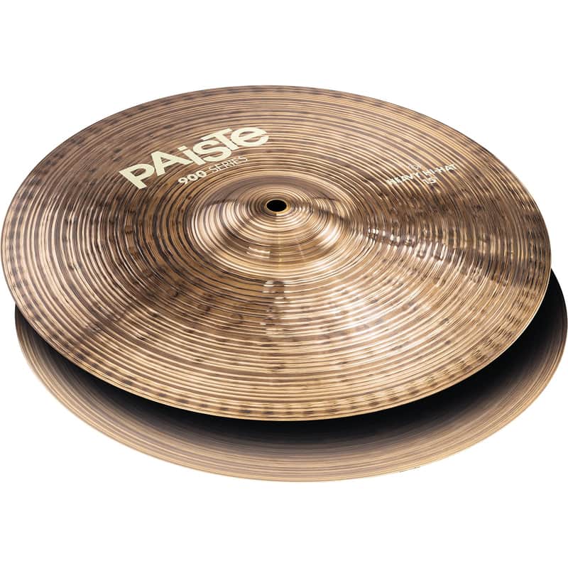 Paiste 15" 900 Series Heavy Hi-Hat Cymbals (Pair) image 1
