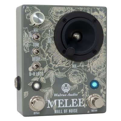 Walrus Audio Melee: Wall of Noise Reverb/Distortion Pedal - Floral Series 2024 image 3
