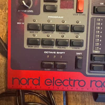 Nord Electro 2 Rack Rackmount Virtual Piano 2002 - 2009 - Red image 2