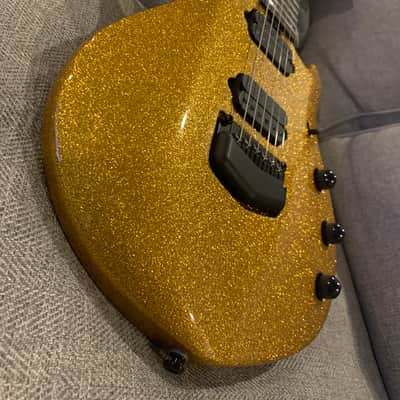 Ernie Ball Music Man Majesty BFR 2018 Gold Sparkle image 5