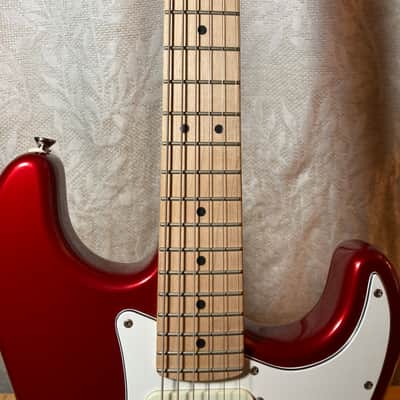2019 Squier Standard Stratocaster in Candy Apple Red image 5