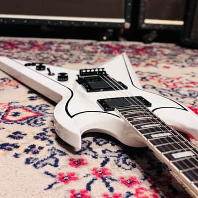 2008 Dean SplitTail Floyd Zakk Wylde w/ OHSC - Limited Edition - Classic White w/ Pinstripe image 16