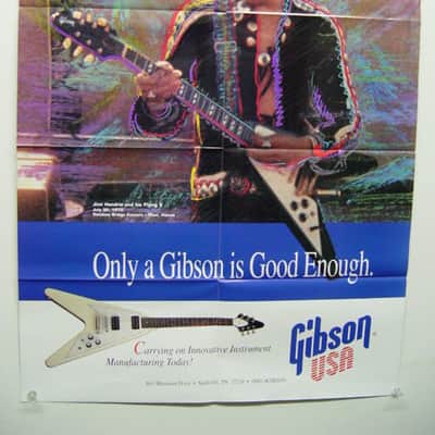 Gibson- '93 Designer Collection catalog/ Hendrix poster image 1
