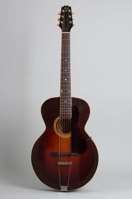 Gibson  L-3 Arch Top Acoustic Guitar (1925), ser. #77898, original black hard shell case. image 1