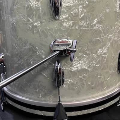 Slingerland Gene Krupa Mid 60s 3 Piece Drum Set - White Marine Pearl image 18