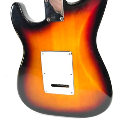 Awesomesauceguitars weirdo 14 string drone guitar with 8 pickups strat partscaster experimental noise guitar The Hot Mess 2025 - Sunburst image 14