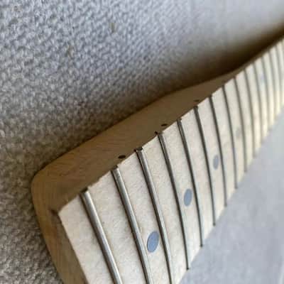 Maple Wood Guitar Neck, Maple Fingerboard 22 Frets image 8