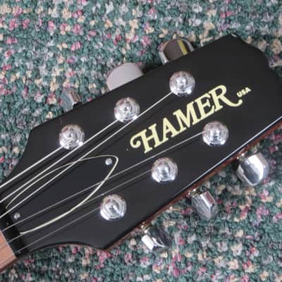 1998 Hamer USA Phantom Custom Sunburst! w/hardshell case image 8