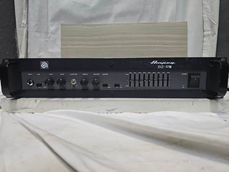 Ampeg B2-RE 450-Watt Rackmount Bass Amp Head | Reverb