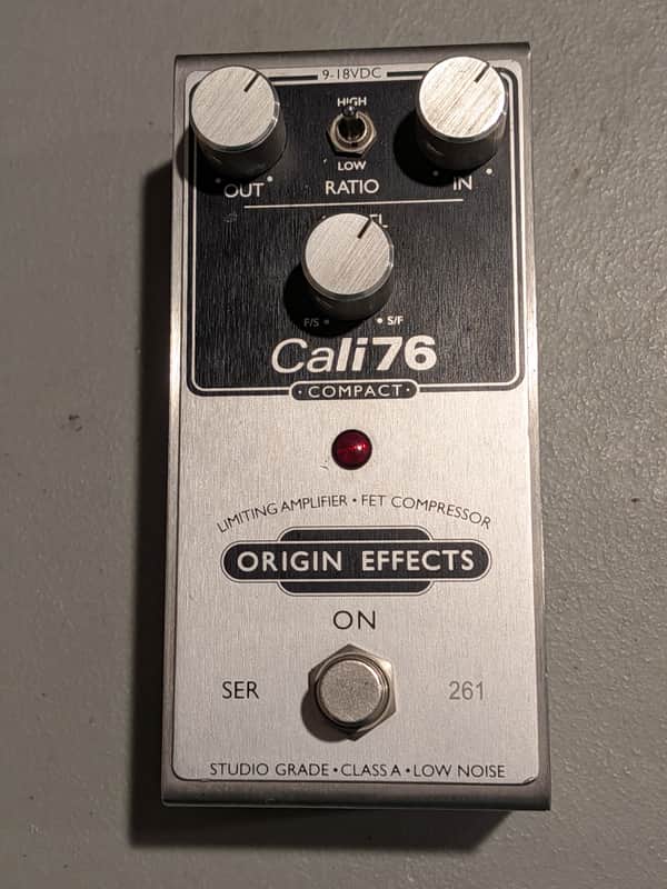 Origin Effects Cali76 Compact Compressor 2010s - Silver/Black image 1